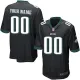 Customized Elite Black Nike Philadelphia Eagles Jersey