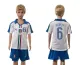 2016 Soccer Italy #6 Baresi Away Kids Jersey