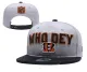 NFL Cincinnati Bengals Grey Snapback Hats--YD