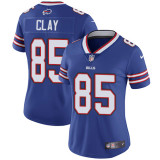 Womens Buffalo Bills #85 Clay Blue Jersey