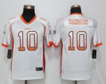 Youth NEW Nike Denver Broncos 10 Sanders Drift Fashion White Elite Jersey