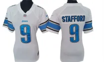 Stafford white Lions Women Fashion Nike NFL Jersey