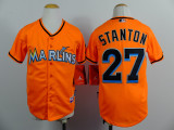 MLB Seattle Mariners #27 Stanton Orange Youth Jersey