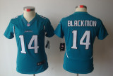 green Blackmon Jaguars limited Women Nike NFL #14 Jersey