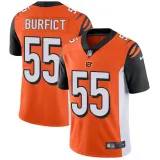 NFL Cincinnati Bengals #55 Burfict Orange Vapor Limited Jersey