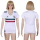 2017 Soccer Mexico Blank Away Women White Jersey