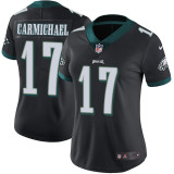 Womens Nike Philadelphia Eagles #17 Garmichael Black Jersey