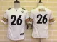 Kids Pittsburgh Steelers #26 Bell White Jersey