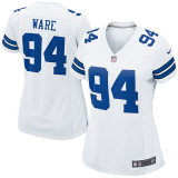 Ware jersey White #94 Women Nike NFL Dallas Cowboys jersey