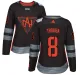 Women North America #8 Trouba Black World Cup of Hockey 2016 Premier Jersey