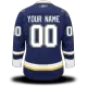 Blue Jersey, Edge St. Louis Blues #00 Your Name Third Custom NHL Jersey