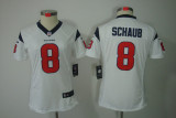 White Matt Schaub Limited jersey, Houston Texans #8 Nike NFL Women jersey