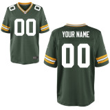 Men's Nike Green Bay Packers Packers  Team Color Game Customized Jersey