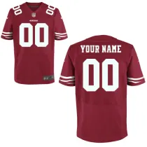 San Francisco 49ers Nike Men Custom Elite Team Color Jersey