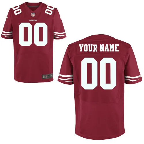 San Francisco 49ers Nike Men Custom Elite Team Color Jersey