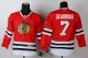 Kids Chicago Blackhawks #7 Seabrook Red Jersey