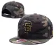 MLB San Francisco Giants Snapback Camo Hats--TX