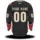 Black Coyotes #00 Your Name Third Premier Custom NHL Jersey