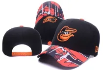 MLB Baltimore Orioles Snapback Black Hats--xf