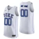 Mens Duke Blue Devils Customized Hyper Elite Authentic Performance Basketball Jersey - White