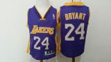 NBA Los Angeles Lakers #24 Bryant Purple Youth Jersey 2-7Y