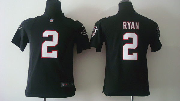 Nike NFL Atlanta Falcons #2 Ryan Youth Black Jersey