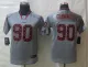 Youth 2014 New Nike Houston Texans 90 Clowney Lights Out Grey Elite Jerseys