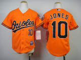 MLB Baltimore Orioles #10 Jones Youth Orange Jersey