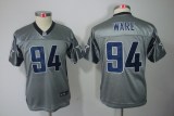 NFL Dallas Cowboys #94 Ware Youth Grey Lights Out Jersey