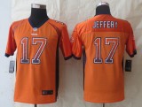 Youth 2014 New Nike Chicago Bears 17 Jeffery Drift Fashion Orange Elite Jerseys