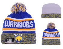 NBA Golden State Warriors Beanie Blue--YD