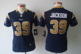 St. Louis Rams #39 Women Nike limited Jersey in blue