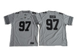 Youth Ohio State Buckeyes #97 Joey Bosa College Football Jersey Gridion Grey