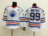 Youth NHL Edmonton Oilers #99 Gretzky White 2015 Jersey