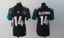 2014 NIKE Jacksonville Jaguars #14 Blackmon women Black jersey