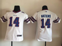 Kids Nike Buffalo Bills #14 Watkins White Jersey