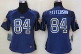 Women 2013 NEW Nike Minnesota Vikings 84 Patterson Drift Fashion Purple Elite Jerseys