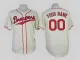 MLB Milwaukee Brewers Custom Cream Jersey