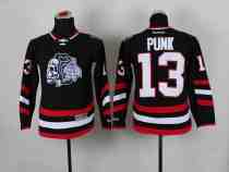NHL Chicago Blackhawks #13 Punk Black Youth Jersey