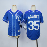 MLB Kansas City Royals #35 Hosmer Blue Youth Jersey