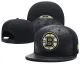 NHL Boston Bruins Black Snapback Hats--GS