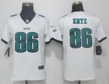 Womens Nike Philadelphia Eagles #86 Ertz White Jersey