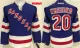Womens New York Rangers #20 Kreider Blue Jersey