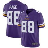 Kids NFL Minnesota Vikings #88 Page Purple Jersey