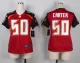 Women Nike Tampa Bay Buccaneers #50 Carter Red Limited Jersey