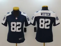 Womens Dallas Cowboys #82 Witten Thanksgiving Vapor Limited Jersey