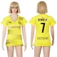 2017 Soccer Dortmund #7 Dembele Home Women Jersey