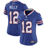 Womens Buffalo Bills #12 Kelly Blue Jersey