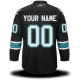 Black Sharks #00 Your Name Third EDGE Custom NHL Jersey
