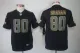 Kidss New Orleans Saints #80 Graham Impact Limited Black Jersey
